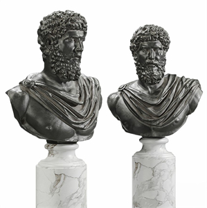 Lucius Verus Bust Black
